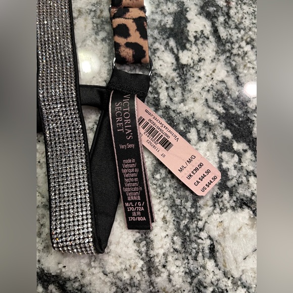 Victoria’s Secret Garter Belt Cheetah Print M/L - Picture 9 of 12